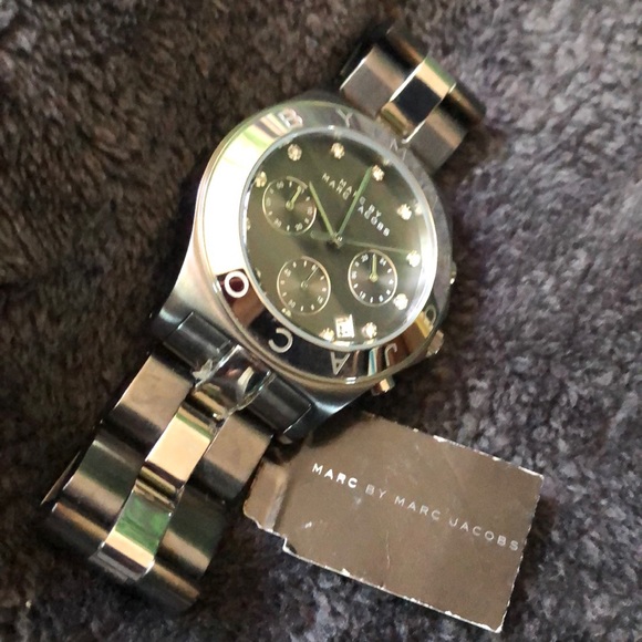 Marc Jacobs watch-gun metal color main image 4